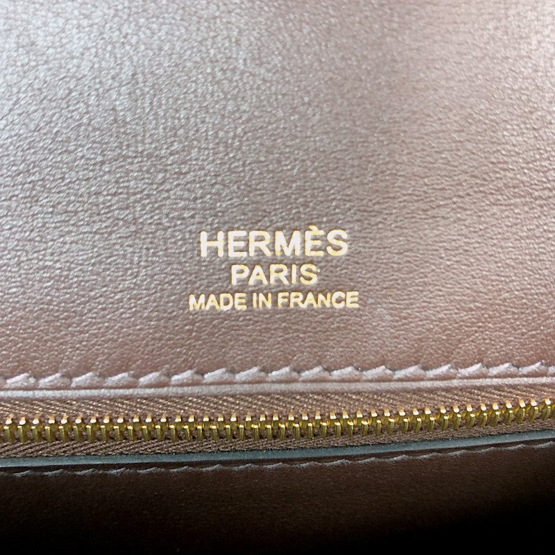 エルメス HERMES ヴァンキャトル29 Z刻 ショコラ ゴールド金具 トリヨン レディース 2wayハンドバッグ