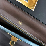 エルメス HERMES ヴァンキャトル29 Z刻 ショコラ ゴールド金具 トリヨン レディース 2wayハンドバッグ