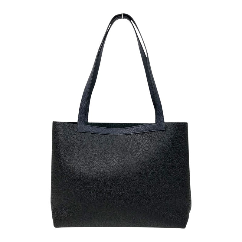 エルメス HERMES カバセリエ31 ヴェルソ Z刻 ブラック×ブルーニュイ トリヨン レディース トートバッグ