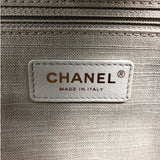 シャネル CHANEL ドーヴィルショッピングバッグ AS3351 ベージュ ゴールド金具 ミックスファイバー レディース トートバッグ