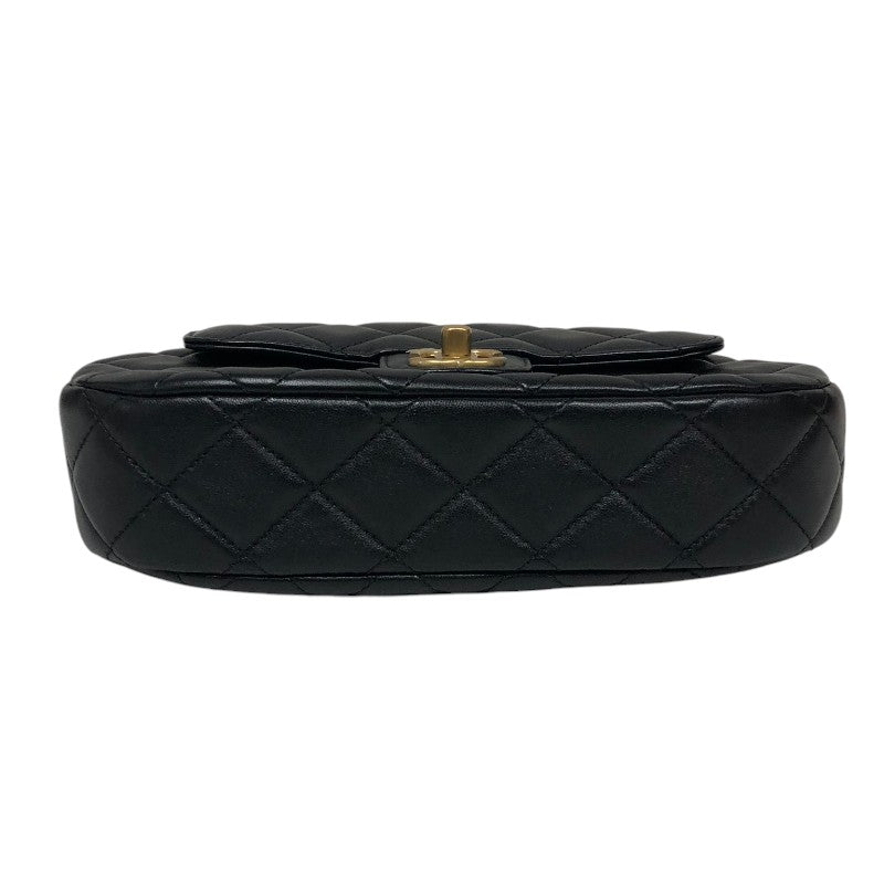 シャネル CHANEL マトラッセ トップハンドルバッグ AS4569 ブラック ゴールド金具 ラムスキン レディース ショルダーバッグ