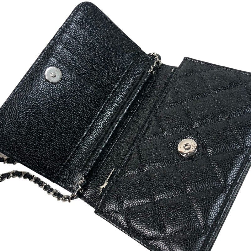 シャネル CHANEL マトラッセミニチェーンウォレット AP1649