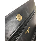 シャネル CHANEL マトラッセアイコンチェーンウォレット AP0250 ブラック ゴールド金具 ラムスキン レディース ショルダーバッグ