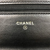 シャネル CHANEL マトラッセアイコンチェーンウォレット AP0250 ブラック ゴールド金具 ラムスキン レディース ショルダーバッグ