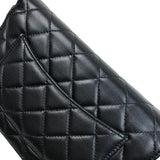 シャネル CHANEL マトラッセアイコンチェーンウォレット AP0250 ブラック ゴールド金具 ラムスキン レディース ショルダーバッグ