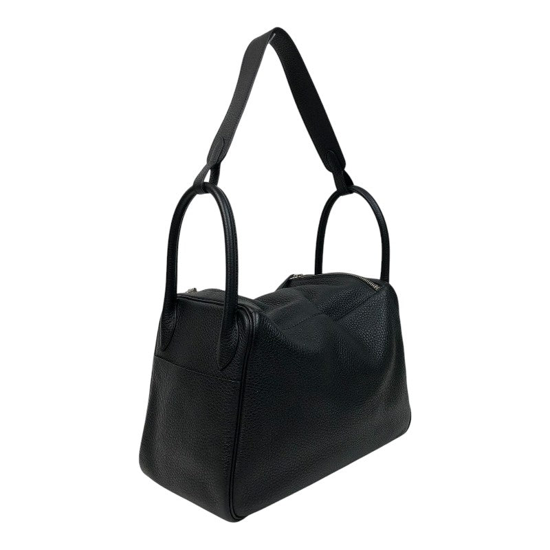 エルメス HERMES リンディ30 Y刻 ブラック シルバー金具 トリヨン  