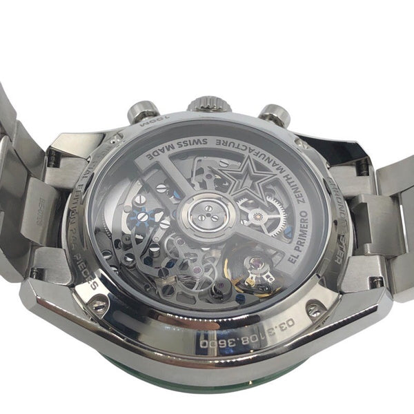 ゼニス ZENITH クロノマスタースポーツ YOSHIDA SPECIAL EDITION 03.3108.3600/57.M3100 SSステンレススチール 自動巻き メンズ 腕時計