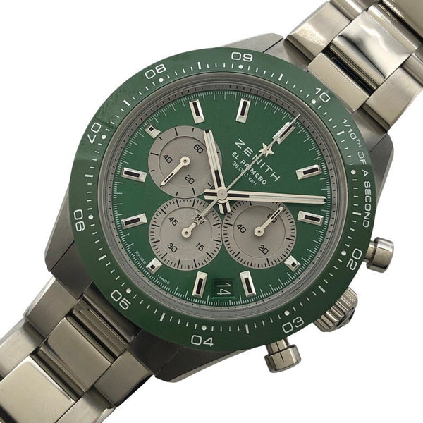ゼニス ZENITH クロノマスタースポーツ YOSHIDA SPECIAL EDITION 03.3108.3600/57.M3100 SSステンレススチール 自動巻き メンズ 腕時計