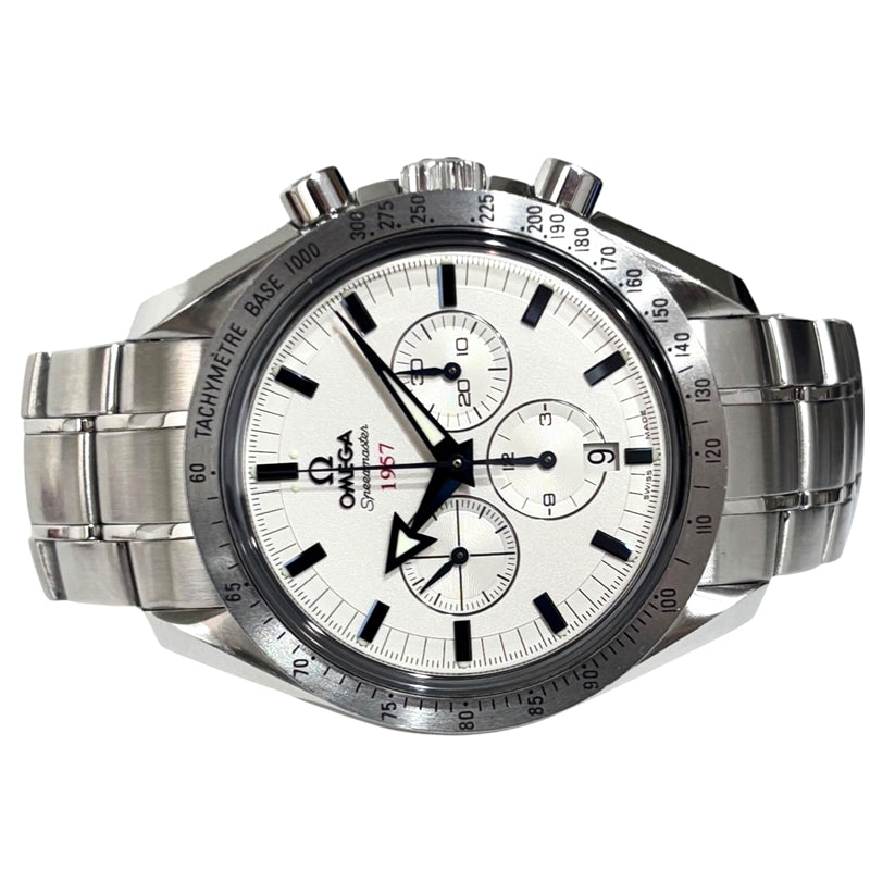 オメガ OMEGA スピードマスターブロードアロー 321.10.42.50.02.001 シルバー SS メンズ 腕時計