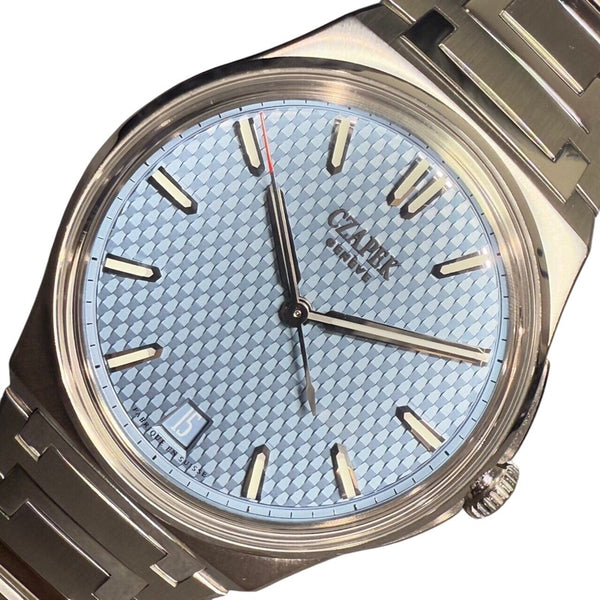 CZAPEK　アンタークティック パサージュ・ドゥ・ドレーク グレイシャー・ブルー ステンレススチール メンズ 腕時計