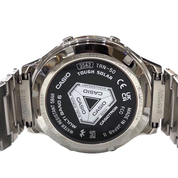 カシオ CASIO カシオトロン　世界4000本限定 TRN-50-2AJR SS  　 ソーラー メンズ 腕時計