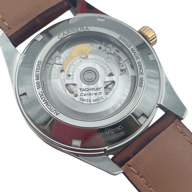 タグ・ホイヤー TAG HEUER カレラ キャリバー5 WAR215D.FC6181 SS メンズ 腕時計