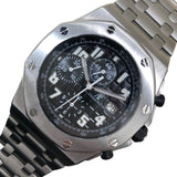 オーデマ・ピゲ AUDEMARS PIGUET ロイヤルオーク　オフショア　クロノグラフ 25721ST.OO.1000ST.08.A ブラック ステンレススチール メンズ 腕時計