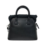 メゾン マルジェラ Maison Margiela 5ACミニバッグ S56WG0082 ブラック シルバー金具 レザー レディース ショルダーバッグ