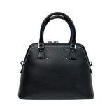 メゾン マルジェラ Maison Margiela 5ACミニバッグ S56WG0082 ブラック シルバー金具 レザー レディース ショルダーバッグ