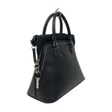 メゾン マルジェラ Maison Margiela 5ACミニバッグ S56WG0082 ブラック シルバー金具 レザー レディース ショルダーバッグ