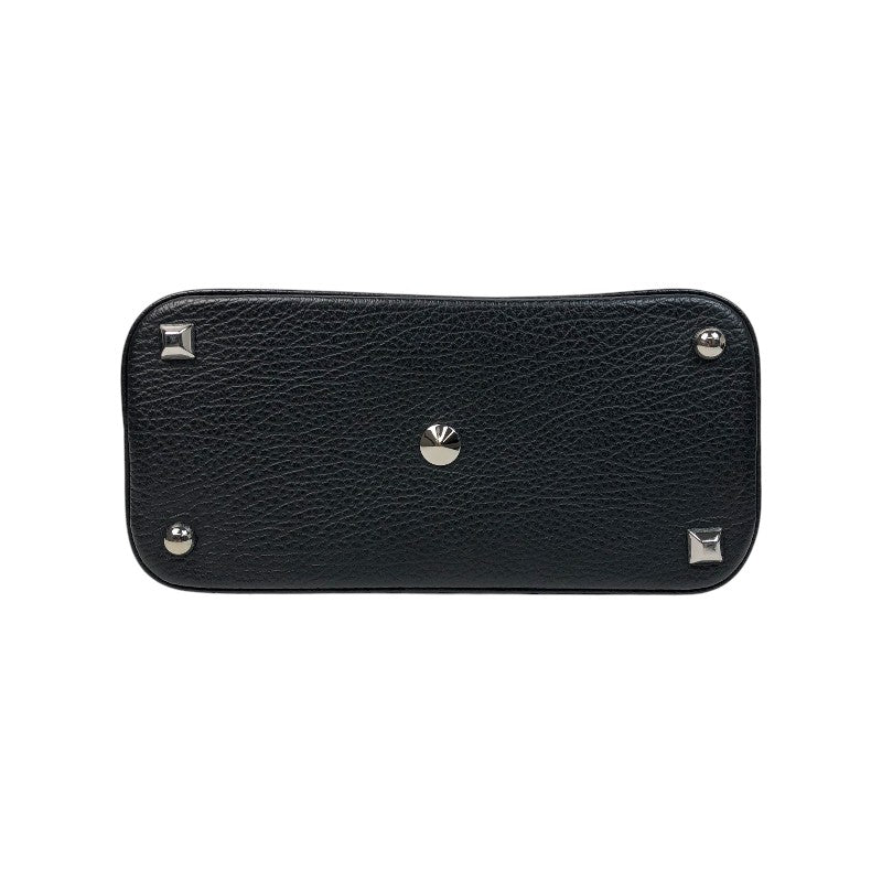 メゾン マルジェラ Maison Margiela 5ACミニバッグ S56WG0082 ブラック シルバー金具 レザー レディース ショルダーバッグ