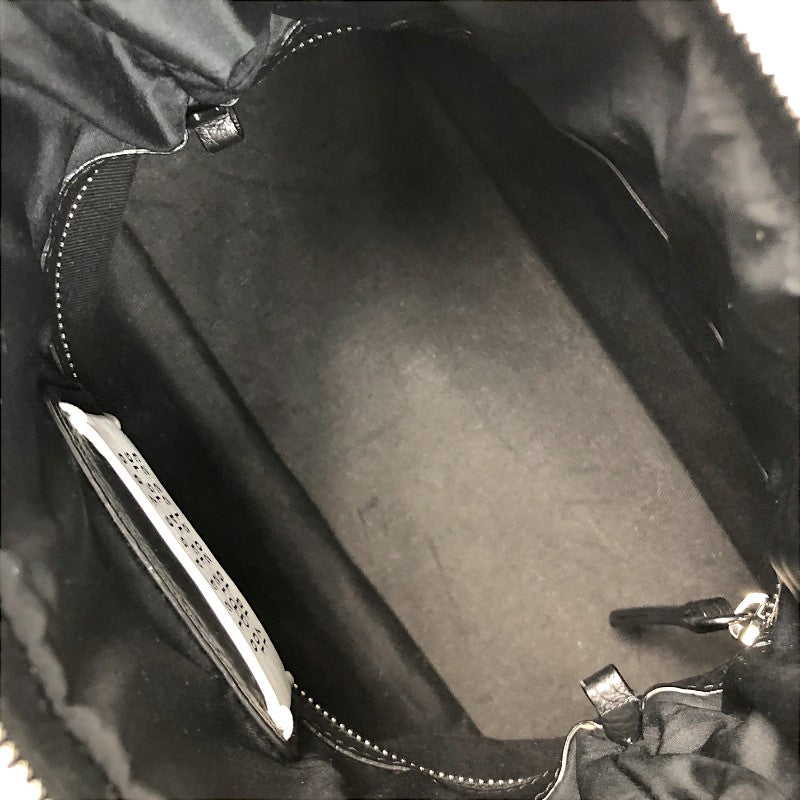 メゾン マルジェラ Maison Margiela 5ACミニバッグ S56WG0082 ブラック シルバー金具 レザー レディース ショルダーバッグ