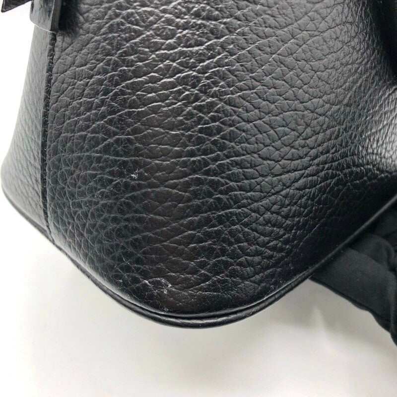 メゾン マルジェラ Maison Margiela 5ACミニバッグ S56WG0082 ブラック シルバー金具 レザー レディース ショルダーバッグ
