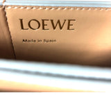 ロエベ LOEWE ゴヤアコーディオンクラッチ クリーム ゴールド金具 シルクカーフ レディース ショルダーバッグ