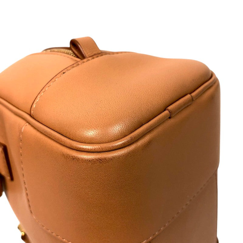 ロエベ LOEWE アマソナ16スクエア A039N21X01 ベージュ ゴールド金具