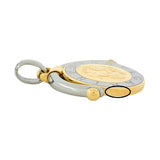 ブルガリ BVLGARI ホロスコープ ペンダントトップ おとめ座 K18YG/SS ジュエリー