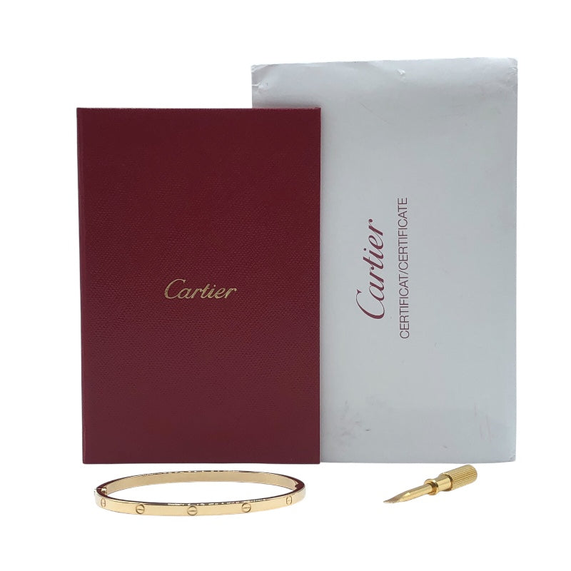 カルティエ Cartier ラブブレスSM K18YG ジュエリー