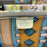 エルメス HERMES アザップロングシルク W刻 ヴェールフィズ シルバー金具  ヴォーエプソン ユニセックス 長財布