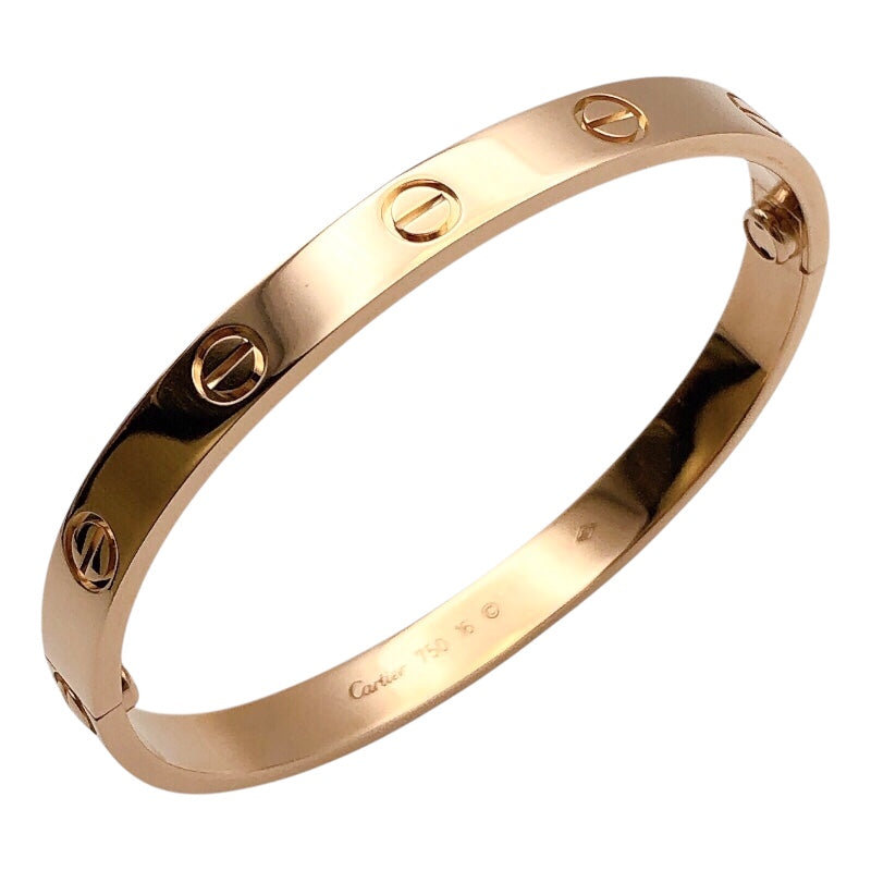 カルティエ Cartier ラブブレス K18ピンクゴールド ジュエリー
