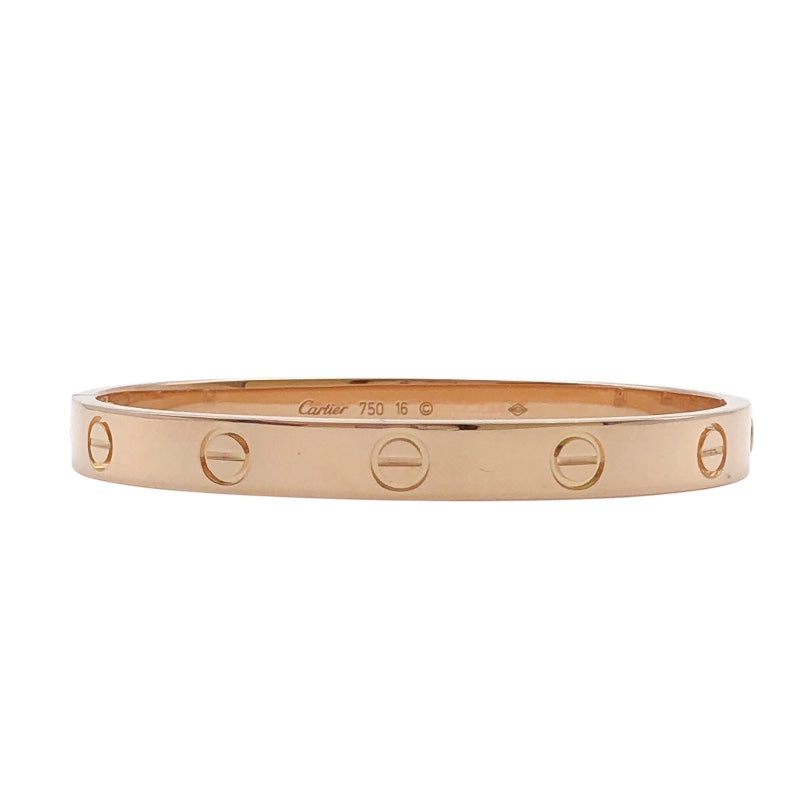 カルティエ Cartier ラブブレス K18ピンクゴールド ジュエリー