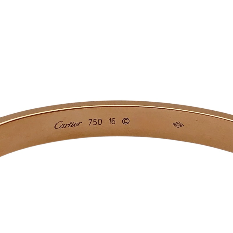 カルティエ Cartier ラブブレス K18ピンクゴールド ジュエリー