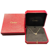 カルティエ Cartier ラブスリーフープダイヤネックレス 750PG ジュエリー