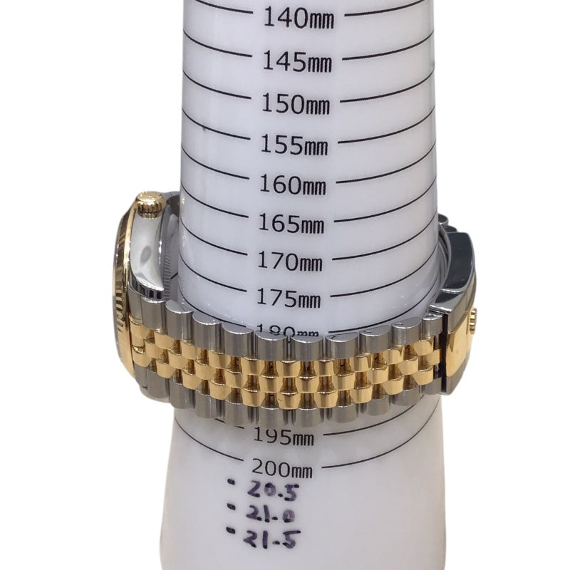 ロレックス ROLEX デイトジャスト36 126233 ホワイト SS×K18YG、ジュビリーブレス メンズ 腕時計