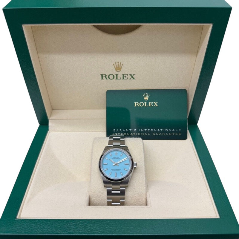 ロレックス ROLEX オイスターパーペチュアル31 277200 ターコイズ ステンレススチール レディース 腕時計