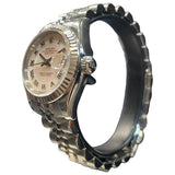 ロレックス ROLEX デイトジャスト26 179174NRD K18ホワイトゴールド／ステンレススチール 自動巻き レディース 腕時計
