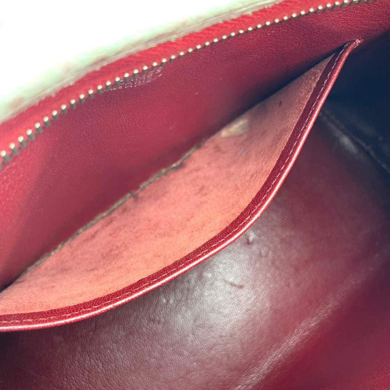 エルメス HERMES ベルランゴPM ピンク シルバー金具 レディース ショルダーバッグ