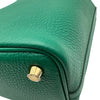エルメス HERMES ピコタンロックPM W刻印 ヴェールヴェルディゴ ゴールド金具 トリヨンクレマンス レディース ハンドバッグ