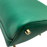 エルメス HERMES ピコタンロックPM W刻印 ヴェールヴェルディゴ ゴールド金具 トリヨンクレマンス レディース ハンドバッグ