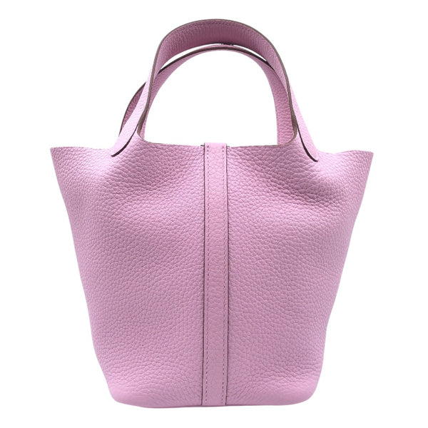 エルメス HERMES ピコタンロックPM U刻 モーヴシルベストル SV金具 トリヨン レディース ハンドバッグ