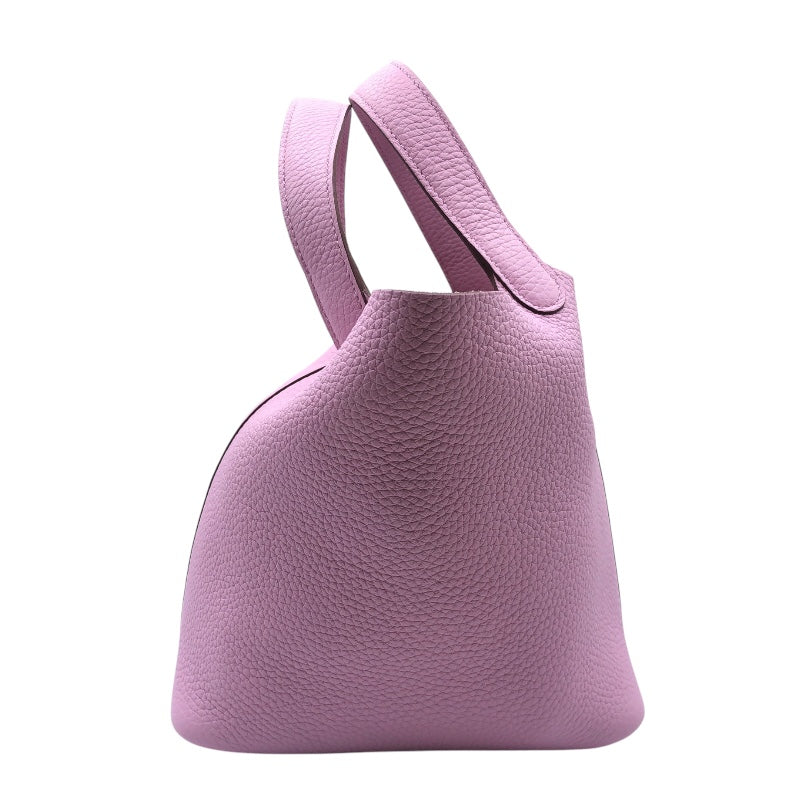 【Mauve sylvestre × Silver金具】HERMES ピコタンロック 22 MM エルメス HERMES ピコタンロックPM U刻 モーヴシルベストル SV