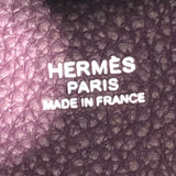 エルメス HERMES ピコタンロックPM U刻 カシス　シルバー金具 トゴ レディース ハンドバッグ