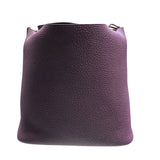 エルメス HERMES ピコタンロックPM U刻 カシス　シルバー金具 トゴ レディース ハンドバッグ
