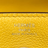 エルメス HERMES リンディ26 B刻 ジョーヌナプル　シルバー金具 エバーカラー レディース ハンドバッグ