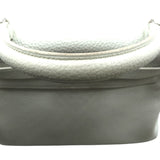 エルメス HERMES ケリー28 □Q刻 ホワイト　シルバー金具 トリヨン レディース ハンドバッグ
