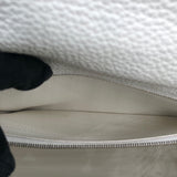 エルメス HERMES ケリー28 □Q刻 ホワイト　シルバー金具 トリヨン レディース ハンドバッグ