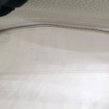エルメス HERMES ケリー28 □Q刻 ホワイト　シルバー金具 トリヨン レディース ハンドバッグ