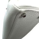 エルメス HERMES ケリー28 □Q刻 ホワイト　シルバー金具 トリヨン レディース ハンドバッグ