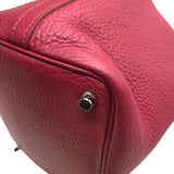 エルメス HERMES ピコタンロックPM □N刻印 トスカ シルバー金具 トリヨン レディース ハンドバッグ