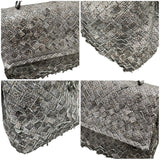 ボッテガ・ヴェネタ BOTTEGA VENETA パイソンイントレチャートワンショルダー グレー パイソン レディース ショルダーバッグ