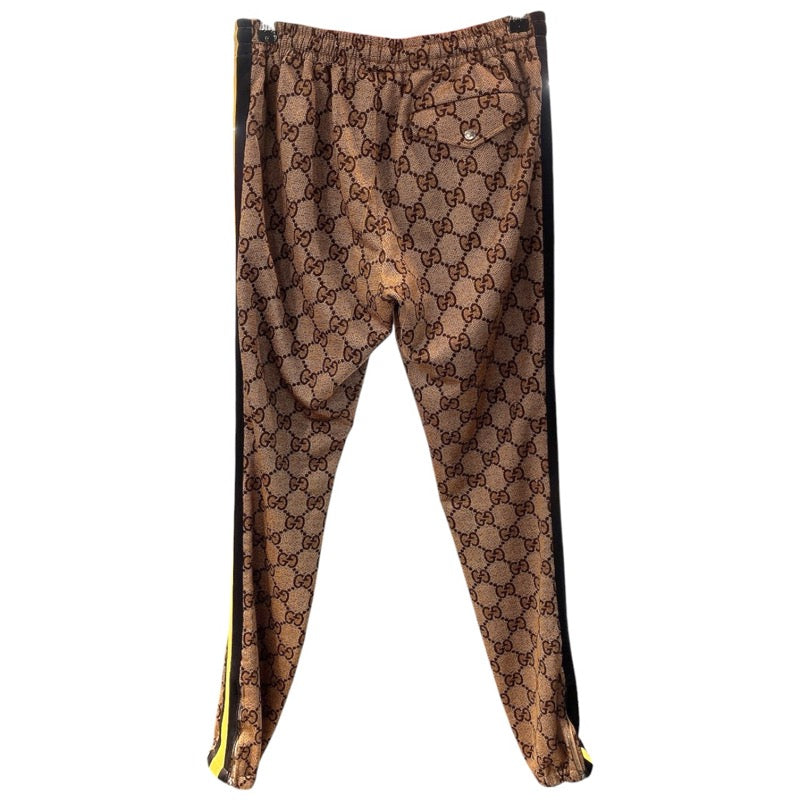 グッチ GUCCI サイドラインGGトラックパンツ 545534 キャメル ポリエステル メンズ パンツ